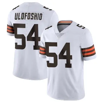 ＃54 Youth Edefuan Ulofoshio White Limited Cleveland Browns Vapor Untouchable Jersey