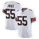 ＃55 Men's Ethan Pocic White Limited Cleveland Browns Vapor Untouchable Jersey