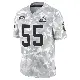 ＃55 Men's Spencer Fano Arctic Camo Limited Cleveland Browns 2024 Salute to Service Jersey
