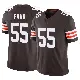 ＃55 Men's Spencer Fano Brown Limited Cleveland Browns Vapor F.U.S.E. Jersey