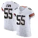 ＃55 Men's Spencer Fano White Elite Cleveland Browns Vapor Jersey