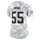 ＃55 Women's Ethan Pocic Arctic Camo Limited Cleveland Browns 2024 Salute to Service Jersey