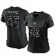 ＃55 Women's Ethan Pocic Black Limited Cleveland Browns Reflective Jersey