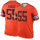 ＃55 Youth Ethan Pocic Orange Legend Cleveland Browns Inverted Jersey