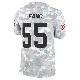 ＃55 Youth Spencer Fano Arctic Camo Limited Cleveland Browns 2024 Salute to Service Jersey