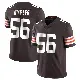 ＃56 Men's Luke Wypler Brown Limited Cleveland Browns Team Color Vapor Untouchable Jersey