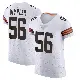 ＃56 Men's Luke Wypler White Elite Cleveland Browns Vapor Jersey