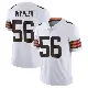 ＃56 Men's Luke Wypler White Limited Cleveland Browns Vapor Untouchable Jersey