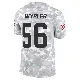 ＃56 Youth Luke Wypler Arctic Camo Limited Cleveland Browns 2024 Salute to Service Jersey