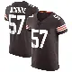 ＃57 Men's Isaiah McGuire Brown Elite Cleveland Browns Vapor Jersey