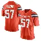 ＃57 Men's Isaiah McGuire Orange Game Cleveland Browns Alternate Jersey