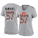 ＃57 Women's Isaiah McGuire Gray Game Cleveland Browns Atmosphere Fashion Jersey