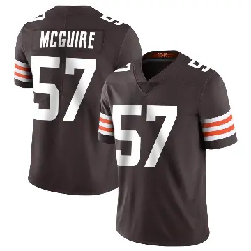 ＃57 Youth Isaiah McGuire Brown Limited Cleveland Browns Team Color Vapor Untouchable Jersey