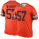 ＃57 Youth Isaiah McGuire Orange Legend Cleveland Browns Inverted Jersey