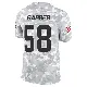 ＃58 Men's Austin Barber Arctic Camo Limited Cleveland Browns 2024 Salute to Service Jersey