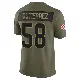 ＃58 Men's Sebastian Gutierrez Olive Limited Cleveland Browns 2025 Salute to Service Jersey