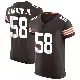 ＃58 Men's Simeon Barrow Jr. Brown Elite Cleveland Browns Vapor Jersey