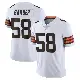 ＃58 Youth Austin Barber White Limited Cleveland Browns Vapor Untouchable Jersey