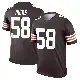 ＃58 Youth Jordan Hicks Brown Legend Cleveland Browns Jersey