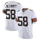 ＃58 Youth Sebastian Gutierrez White Limited Cleveland Browns Vapor Untouchable Jersey