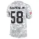 ＃58 Youth Simeon Barrow Jr. Arctic Camo Limited Cleveland Browns 2024 Salute to Service Jersey