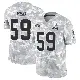 ＃59 Men's Winston Reid Arctic Camo Limited Cleveland Browns 2024 Salute to Service Jersey