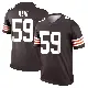 ＃59 Men's Winston Reid Brown Legend Cleveland Browns Jersey