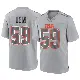 ＃59 Men's Winston Reid Gray Game Cleveland Browns Atmosphere Fashion Jersey