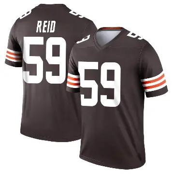 ＃59 Youth Winston Reid Brown Legend Cleveland Browns Jersey