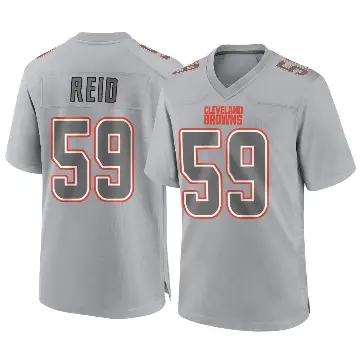 ＃59 Youth Winston Reid Gray Game Cleveland Browns Atmosphere Fashion Jersey