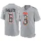 ＃6 Men's Dillon Gabriel Gray Game Cleveland Browns Atmosphere Fashion Jersey