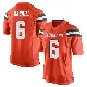 ＃6 Men's Dillon Gabriel Orange Game Cleveland Browns Alternate Jersey