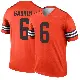 ＃6 Men's Dillon Gabriel Orange Legend Cleveland Browns Inverted Jersey