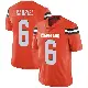 ＃6 Men's Dillon Gabriel Orange Limited Cleveland Browns Alternate Vapor Untouchable Jersey