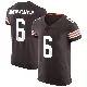＃6 Men's Jeremiah Owusu-Koramoah Brown Elite Cleveland Browns Vapor Jersey