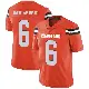 ＃6 Men's Jeremiah Owusu-Koramoah Orange Limited Cleveland Browns Alternate Vapor Untouchable Jersey