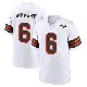 ＃6 Men's Jeremiah Owusu-Koramoah White Game Cleveland Browns 1946 Collection Alternate Jersey