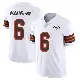 ＃6 Men's Jeremiah Owusu-Koramoah White Limited Cleveland Browns Vapor 1946 Collection Alternate Jersey