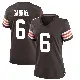 ＃6 Women's Dillon Gabriel Brown Game Cleveland Browns Team Color Jersey