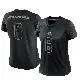 ＃6 Women's Jeremiah Owusu-Koramoah Black Limited Cleveland Browns Reflective Jersey