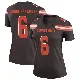 ＃6 Women's Jeremiah Owusu-Koramoah Brown Legend Cleveland Browns Jersey