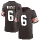 ＃6 Youth Dillon Gabriel Brown Game Cleveland Browns Team Color Jersey