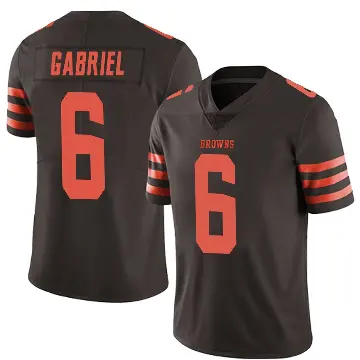 ＃6 Youth Dillon Gabriel Brown Limited Cleveland Browns Color Rush Jersey