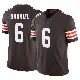 ＃6 Youth Dillon Gabriel Brown Limited Cleveland Browns Vapor F.U.S.E. Jersey