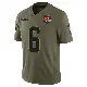 ＃6 Youth Dillon Gabriel Olive Limited Cleveland Browns 2025 Salute to Service Jersey