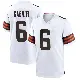 ＃6 Youth Dillon Gabriel White Game Cleveland Browns Jersey