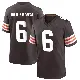 ＃6 Youth Jeremiah Owusu-Koramoah Brown Game Cleveland Browns Team Color Jersey