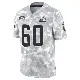＃60 Men's Izavion Miller Arctic Camo Limited Cleveland Browns 2024 Salute to Service Jersey