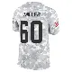＃60 Men's Izavion Miller Arctic Camo Limited Cleveland Browns 2024 Salute to Service Jersey