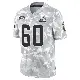 ＃60 Men's Julian Pearl Arctic Camo Limited Cleveland Browns 2024 Salute to Service Jersey